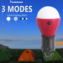 COB лампа для палатки кемпинга, 4 цвета, водонепроницаемый фонарь, Удобный Крючок, магнитный фонарь, фонарик для проверки работы, супер яркий 2024 - купить недорого