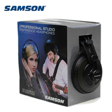 Samson-auriculares originales SR850 para monitor profesional, cascos de estudio semiabiertos, un par, paquete de dos piezas 2024 - compra barato