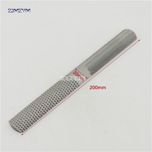 4 IN 1 Mini set Tools DIY Alloy Square Flat Half Round Filling Needle Woodworking Wood Carving Files Rasp Wooden 200*20mm size 2024 - buy cheap