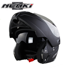 NENKI Motorcycle Full Face Helmet Modular Flip Up Double Visor Helmet Moto Capacetes Motociclismo Motorbike Racing Riding Helmet 2024 - buy cheap