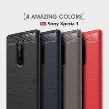 For Sony Xperia 1 Case 6.5 inch Luxury Full Soft TPU Silicone Cover Shockproof Case For Sony 1 J8110 J8170 J9110 Phone Bag Cases 2024 - buy cheap