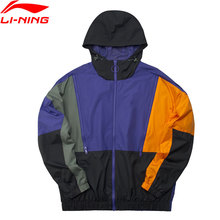 LI-NING-chaqueta deportiva PFW de CHINA para hombre, abrigo de LI-NING con relleno y cremallera, de ajuste holgado, forro de poliéster, AFDP155, CJFM19 2024 - compra barato