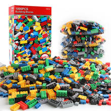 1000 Pieces DIY Creative Building Blocks Bulk Sets City Classic Bricks Assembly Brinquedos Educational Toys for Children 2024 - buy cheap