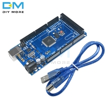 MEGA2560 MEGA 2560 R3 ATMEGA16U2 ATMEGA2560 ATMEGA2560-16AU Board USB Cable 5V Replace ATMega8U2 Module 2024 - buy cheap