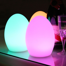 Remote Control RGB LED Egg Bar Table Lamp Dining Room Rechargeable Decoration Light 16 Colors In One LED Lamp Christmas Gifts 2024 - buy cheap
