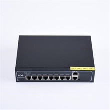 ANDDEAR-BK6 48v 8 port gigabit unmanaged poe switch 8*100  mbps POE poort; 2*100  mbps UP Link poort; 1*100  mbps SFP poort 2024 - buy cheap