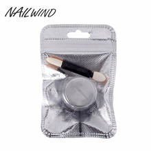 Nailwind 1PCS Slive nail coating Chrome Pigment Decoration Aluminum Flakes Magic Mirror Effect Powder Sequins 2024 - buy cheap