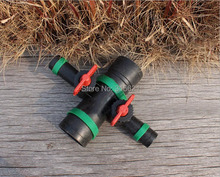 2pcs 2 inch to 1 inch Drip Tap Cross Connector Agricultural Irrigation Water Conveyance Drip Irrigation Belt Valve Connector 2024 - buy cheap