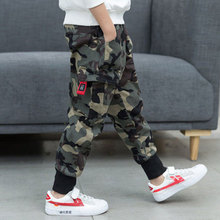 Autumn Camouflage Trousers For Boys Casual Boys Pants Loose Kids Pants Winter Teenage Boys Clothing 6 8 12 Years 2024 - buy cheap