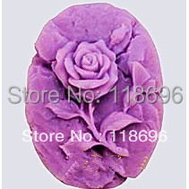 Frete grátis rose silício modelagem molde sabão Bolo decoração do Bolo molde molde sabonete Artesanal molde NO.SO-034 2024 - compre barato