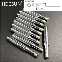 HDCSUN 900M-T-4C Soldering iron tip for CXG 936D solder iron for Saike aoyue yihua 936 852d+ 909D solder iron tip 2024 - buy cheap