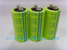 free shipping 2.7v500f super capacitor 500f 2.7v ultra capacitor 2024 - buy cheap