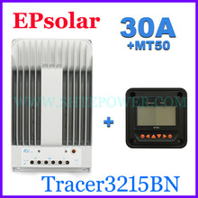 EPEVER 30A mppt charge controller for solar panel 12v 24v auto work with computer connection Tracer3215BN 2024 - buy cheap