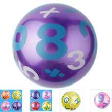 Детские игрушки Монтессори, надувные шарики 9 дюймов, математические цифры и алфавит, развивающие игрушки для детей, подарок для детей 2024 - купить недорого