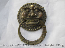 A lion shape bronze ring goalkeeper. To ward off bad luck statue 2024 - buy cheap