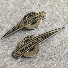 2PC Motorcycle Fuel Gas Oil Tank Stickers Decals 3D Gasoline Tank Emblem Badge For Honda Magna VF750 VF250 VF700C V42 VF1100C 2024 - buy cheap