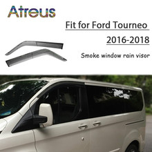 Atreus 1 conjunto abs para 2018 2017 2016 ford tourneo acessórios do carro ventilação defletores de sol guarda janela fumaça chuva viseira 2024 - compre barato