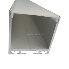 Juego de tubos de aluminio extruido en forma de U para luces de techo, caja de luces led de tamaño cuadrado y 100x2M 2024 - compra barato