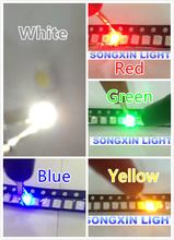 5000 unids/lote de LED SMD 3528 rojo/verde/azul/amarillo/blanco 1000 Uds. Cada uno 3528(1210) Kit de paquete de diodos 3,5x2,8x1,9mm 3528 R/G/B/W/Y 2024 - compra barato