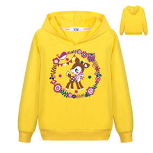 Girls Hoodies 2018 Baby Girl Clothes Spring Children Hoodies Sweatshirt with Cute Animal Flower Deer Kids Long Sleeve Tops 2024 - buy cheap