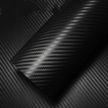 30cmx127cm 3D Carbon Fiber Vinyl Car Wrap Sheet Roll Film Car stickers and Decals Motorcycle Car Styling Accessories Automobiles 2024 - buy cheap