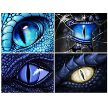 DIY Diamond Painting Landscape Monster Eyes Cross Stitch Mosaic Diamond Painting Rhinestones Full Square Home Decor Gift C372 2024 - buy cheap