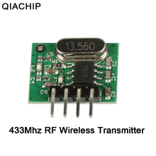 Transmissor rf sem fio com módulo de controle remoto, 2 modos de luz led 433mhz para casa inteligente arduino uno 2024 - compre barato