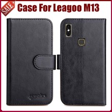 Hot Sale! Leagoo M13 Case New Arrival 6 Colors High Quality Flip Leather Protective Phone Cover For Leagoo M13 Case 2024 - buy cheap