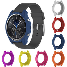 Funda protectora de silicona para reloj inteligente Samsung Gear S3, cubierta protectora clásica para reloj inteligente gear s3, color negro 2024 - compra barato