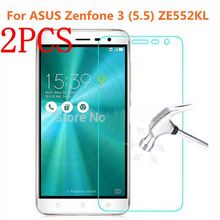 2PCS Tempered Glass For ASUS Zenfone 3 ZE552KL Screen Protector protective film For ZE552KL 5.5 inch Glass 2024 - buy cheap