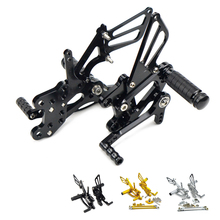 Adjustable Rearsets Footrest Foot Pegs Rear Set For Honda CBR600RR 2003-2006 CBR1000RR 2004-2007 CBR 600RR 1000RR 600 1000 RR 2024 - купить недорого