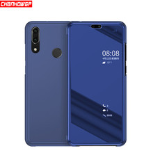 Прозрачный умный чехол Mirrior для Huawei P Smart FIG-L21 FIG-LX1 FIG LX2 LX3 Psmart, 2019, чехол для Huawei P Smart Plus 2024 - купить недорого