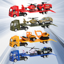 Children Educational Toy Truck Toy Car Model Scenes Set Portable Storage  Hobby Funny KID Gift Christmas Gifts Drop Shipping 2024 - buy cheap