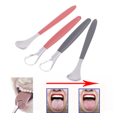 Stainless Steel Tongue Cleaner Scraper Oral Care Bad Breath Health Tool Cleaning Brush Keep Fresh Breath For Adults 2019 NEW 2024 - buy cheap