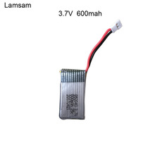 30 peças bateria de drone jxd 523 lipo, 3.7v 600mah 25c também para jxd523/jrc h31/jjrc h43hw, peças de bateria de drone 2024 - compre barato