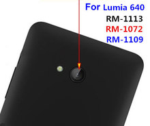 Чехол для задней камеры Ymitn, стеклянный чехол для объектива с клеем, Замена для Nokia lumia 640, бесплатная доставка 2024 - купить недорого