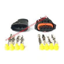 10 Set  kit 4 pin male female waterproof Diesel fuel Common Rail Injector Crankshaft Sensor Connector 1928403453 1928404627 2024 - buy cheap