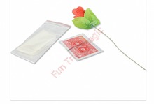 La Rosa flotante + 4 recargas de papel-truco de magia, magia de fuego 2024 - compra barato