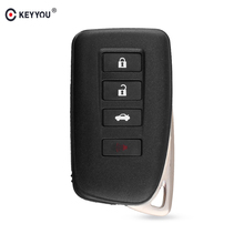 KEYYOU for LEXUS RC GS ES RX NX IS 2013-2018 Replacement 4 Buttons Car Remote Key Fob Case Shell With Blank Smart Key 2024 - buy cheap