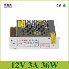 best price Regulated Power Supply,output DC12V 3A 36W input AC 110-240V Switching power supply for led strip led lamp 2024 - buy cheap