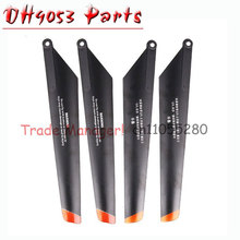Free shipping DH 9053 dh9035 rc Helicopters parts accessories 5 set/lot DH 9053-04 Main blade AB from origin factory 2024 - buy cheap