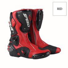 Riding Tribe Women Motorcycle Racing Boots Long High Ankle Protective Gears Moto Motorbike Riding Shoes Foot Guards Red B1001 2024 - buy cheap