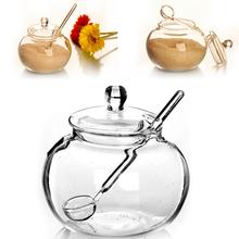 250ml Crystal Glass Jar Candy Spice Cylinder Chicken Spicing Sugar Bowl Spice Glass Jar For Home 2024 - buy cheap
