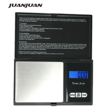 Báscula Digital de bolsillo con pantalla LCD electrónica, balanza de 200g x 0,01g, peso de peso, 20% de descuento, 10 Uds. 2024 - compra barato