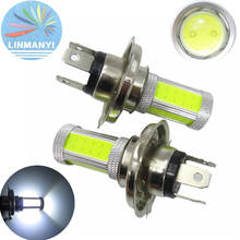 2PCS*High Power COB LED Lamp With Lens H4 COB 25W 12VDC Day Driving Head Light Fog Bulb Xenon White Car Super Bright Car Styling 2024 - buy cheap