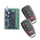 Interruptor de controle remoto sem fio, dc 12v 10a 2 4ch canal rf receptor transmissor 315 mhz 433 mhz 3 modos de operação bloqueio automático 2026 - compre barato