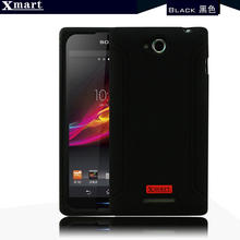 Original XMART macio Silicone Case capa para Sony Xperia C S39h C2305 nova capa protetora 4 cores + frete grátis 2024 - compre barato