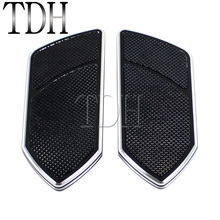 Placa de pie trasera para motocicleta, accesorio para Harley Touring Road King, Glide FLH FLT, 1 par 2024 - compra barato