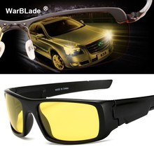 Polarized Night Driving Glasses For Men High Quality Anti Glare Safety HD Night Vision Square Sunglasses Eyewears WarBLade 2024 - buy cheap