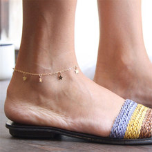 New Boho Style Star Anklet Fashion Foot Chain New Ankle Bracelet for Women Beach Accessories Wedding Gift Jewelry 2024 - buy cheap